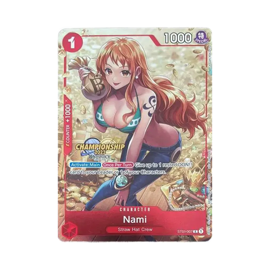 【PSA10】 Nami C [ST01-007] English Version (Promo Card "Championship 2023 Celebration Pack