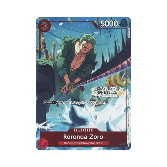 【Roh】 Roronoa Zoro SR [ST01-013][Englische Version](TreasureCup tpp8)