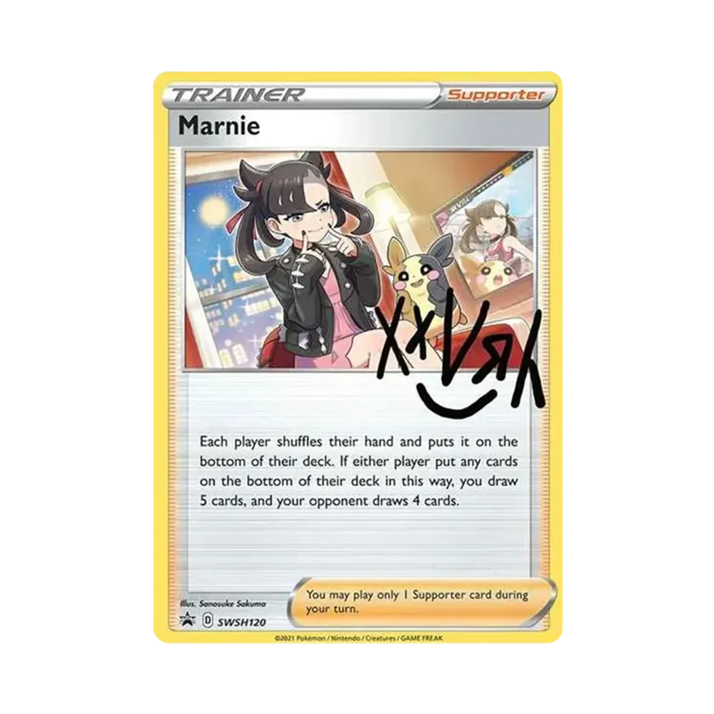 【Raw】 Marnie [SWSH120][Englische Version](Sword&Shield"Promokarte