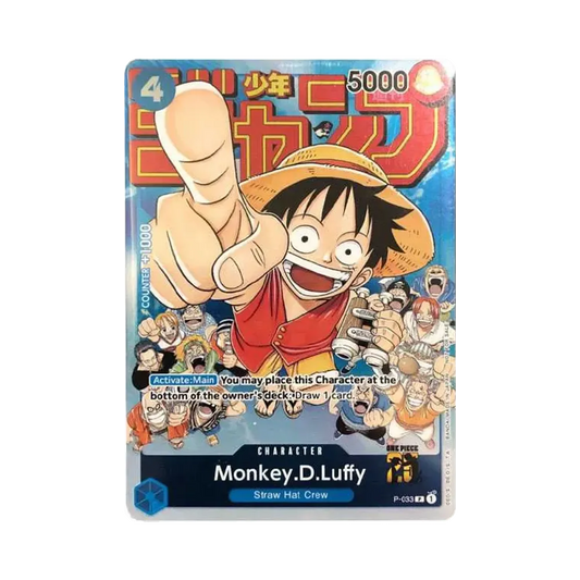 【PSA10】 Monkey.D.Luffy P [P-033] Englische Version (Promokarte "Event Pack Vol.2)