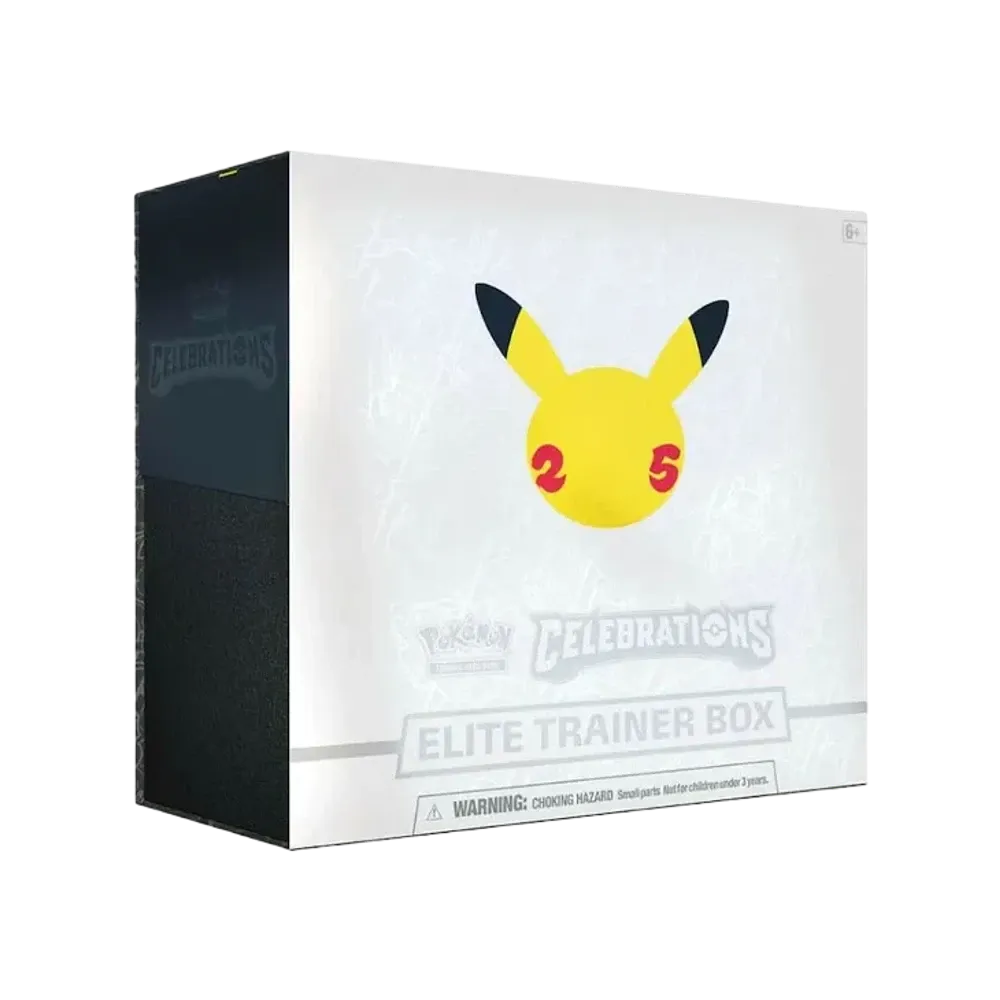 【For pricing, please contact us via Instagram DM】 25thAC Pokémon TCG (English Version)Sword & Shield 25th Anniversary Celebrations Elite Trainer Box