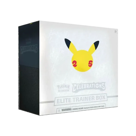 【25thAC0ETB】 Pokémon TCG (Versione Inglese) Celebrazioni del 25° Anniversario di Spada e Scudo - Elite Trainer Box