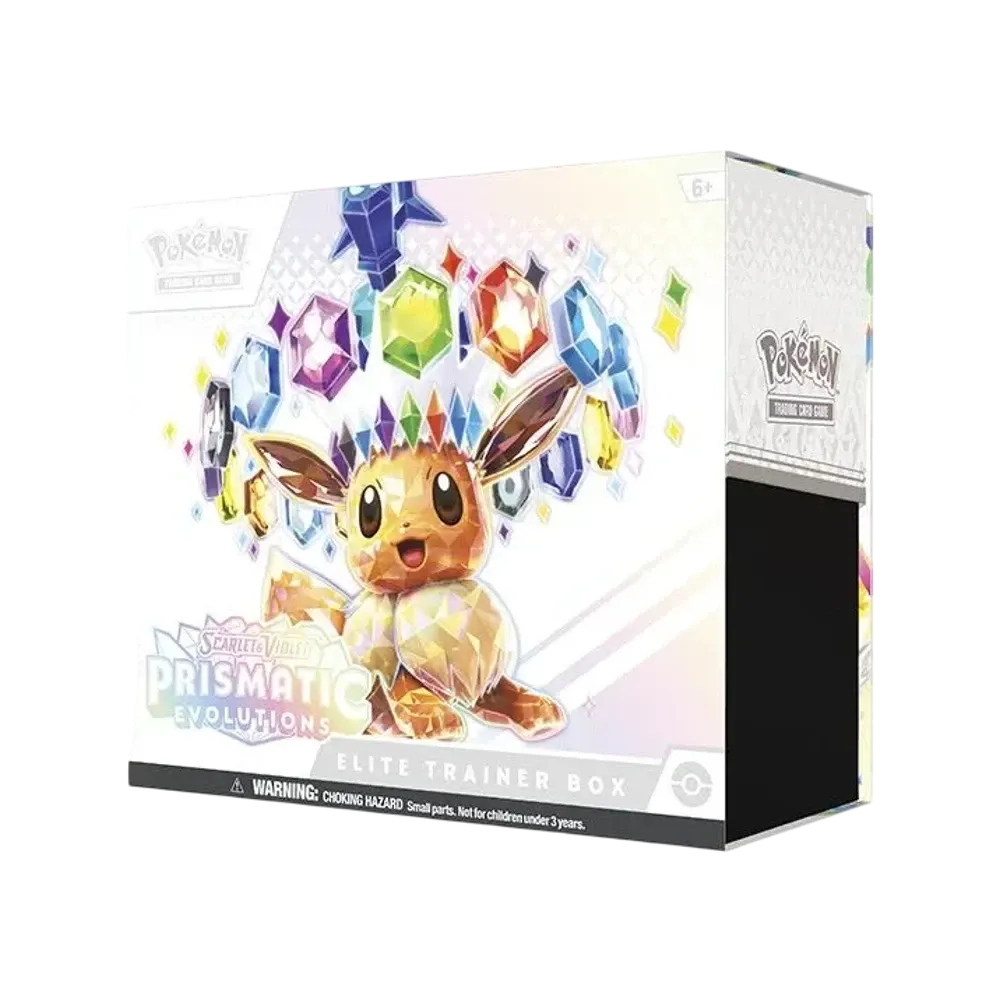 【For pricing, please contact us via Instagram DM】 SV8a Pokémon TCG (English Version)Scarlet & Violet Prismatic Evolutions Elite Trainer Box