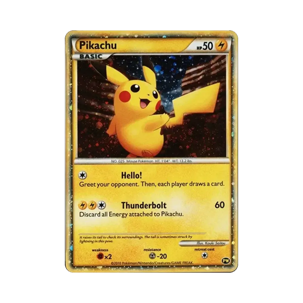 【PSA10】 Pikachu USA [PW](Pokemon Card LEGEND"Pikachu World")