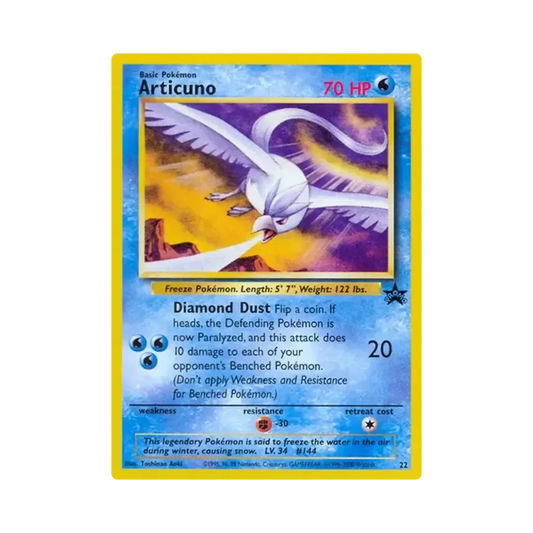 【PSA10】 Articuno P [22][Versione inglese](Carta promozionale "Wizards of the Coast")