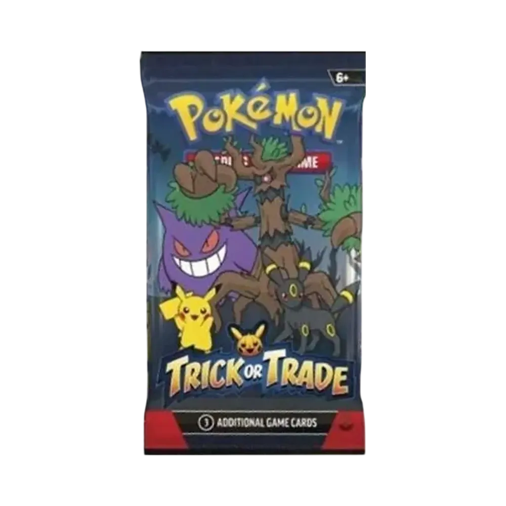 【TOT2024】 Pokémon TCG (Englische Version) Karmesin & Purpur Trick or Trade 2024 Booster-Bundle-Pack