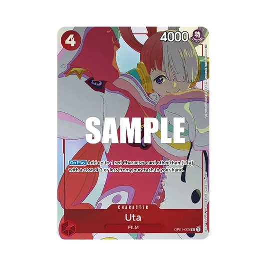 【Roh】 Uta R [OP01-005][Englische Version](Promokarte "GiftCollection 2023