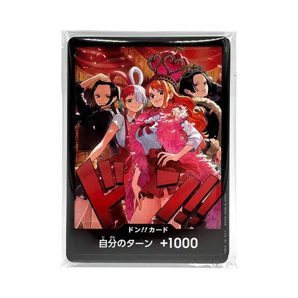 【Unbehandelt】 DON!!-Karten: Robin&Uta&Nami&Hancock [Versiegeltes 10-Karten-Set](Zusatz-Booster „ONE PIECE HEROINES EDITION“-Spezialset