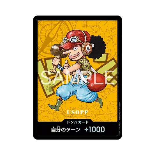 【Raw】 DON!! Card : Usopp (Premium Card Collection"Kumamoto Special