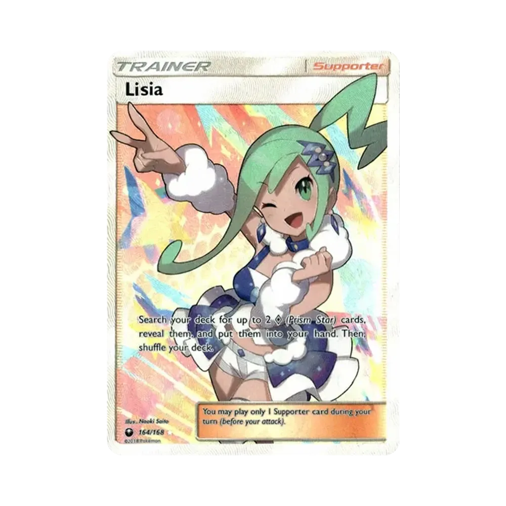 【PSA10】 Lisia UR [164/168][Englische Version](Sun & Moon"Celestial Storm")
