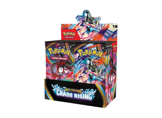 Pokémon Trading Card Game MEGA (English version) Mega Evolution "Chaos Rising Display Box" Box pkmn0tcg0en0CRI0DPB