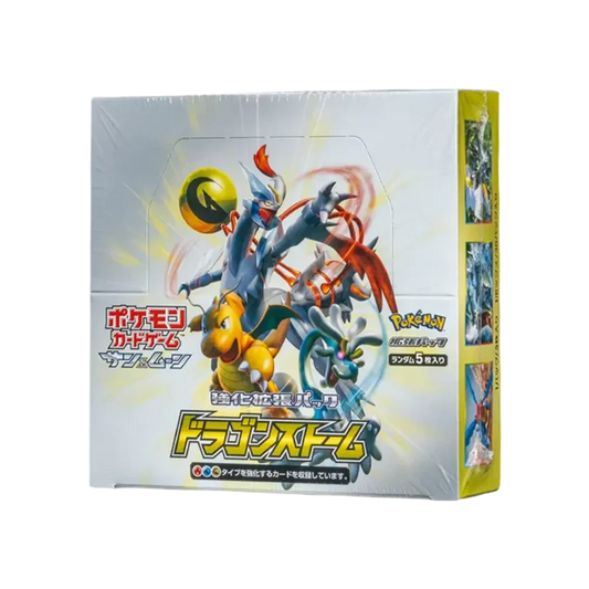 Pokémon TCG: Scatola Espansione Potenziata Sole e Luna Tempesta di Draghi