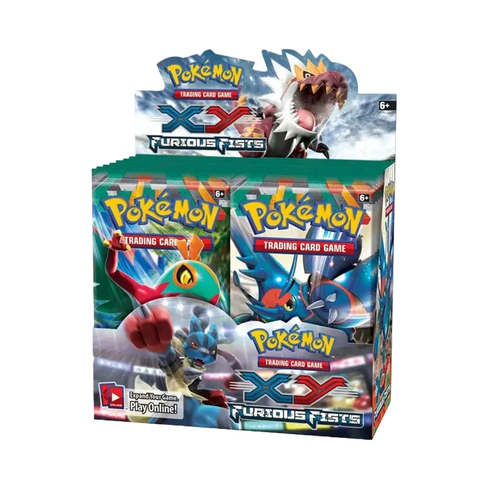 【For pricing, please contact us via Instagram DM】 FUF Pokémon TCG (English Version) X&Y Furious Fists Booster Display Box