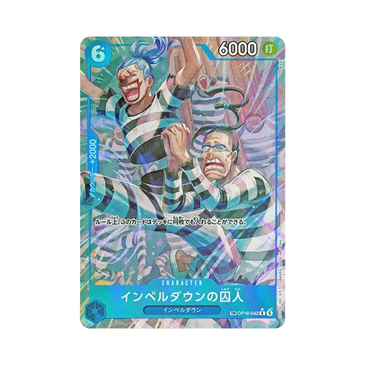 【PSA10】 Gefangener von Impel Down R0TR [OP16-042](Boosterpack OP016 "DIE ZEIT DER SCHLACHT