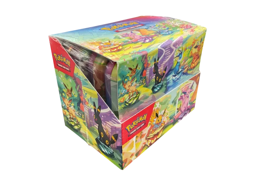 Pokémon Trading Card Game (English Version) Scarlet & Violet "Prismatic Evolutions Mini Tin Display Box" pkmn0tcg0en0SVP0MT01