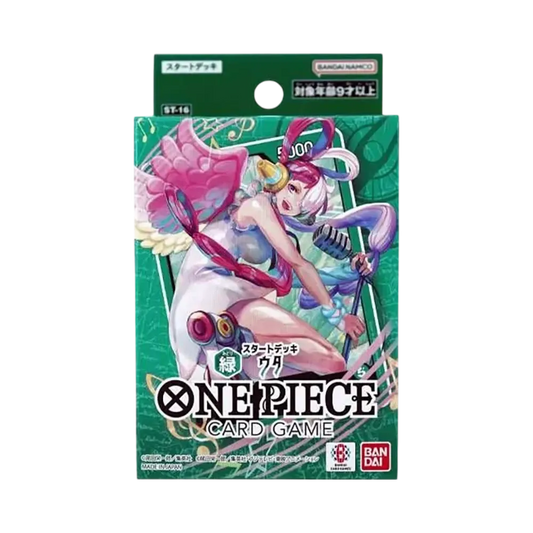 【ST-16】 ONE PIECE Card Game Deck Iniziale Uta Verde