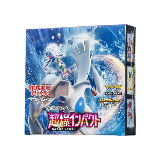Pokémon-Sammelkartenspiel: Sonne & Mond Erweiterungspaket Super0Burst Impact Box