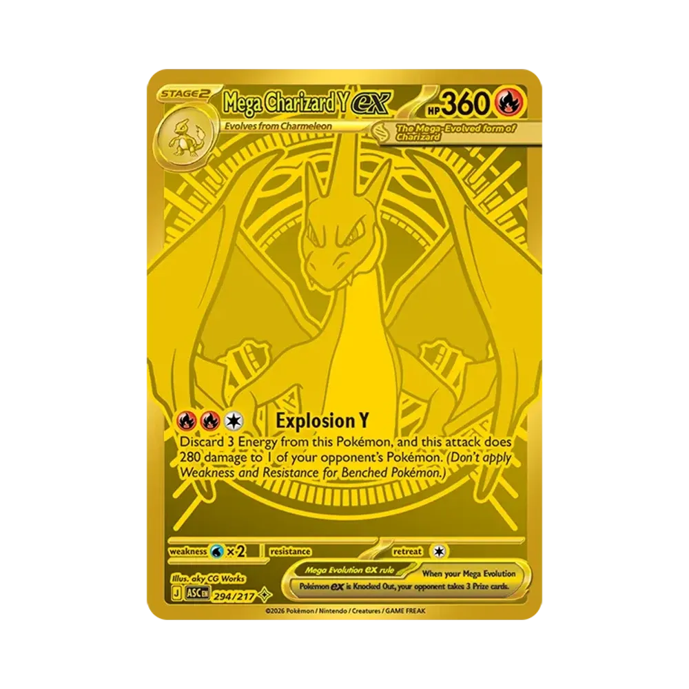 【PSA10】 Mega-Glurak Y ex MHR [ASC 294/217][Englische Version](MEGA-Entwicklung "Ascended Heroes")