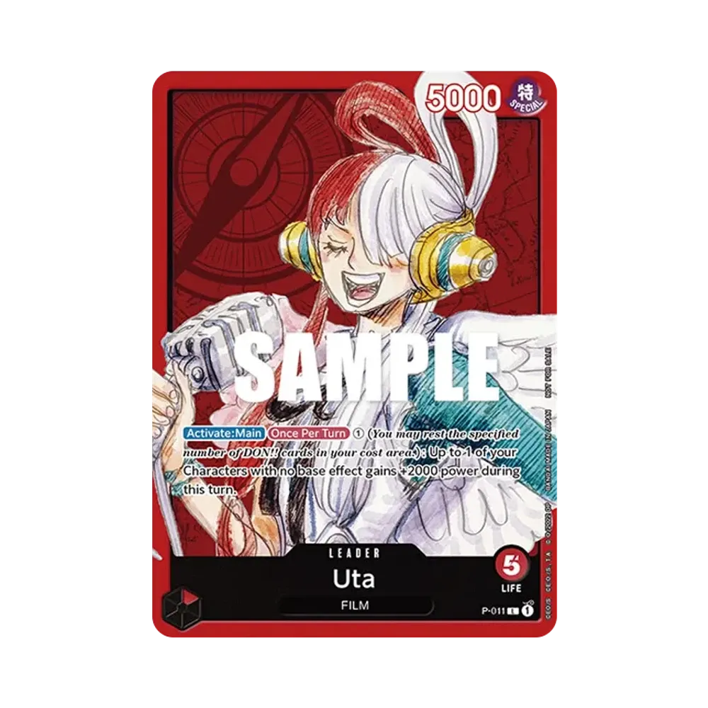 【PSA10】 Uta L [P-011] Englische Version (Promokarte „FILM RED Promokarten-Set“)