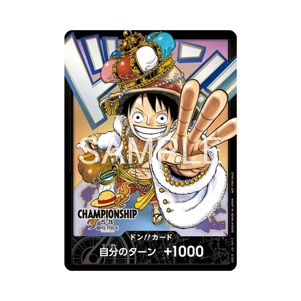 【PSA10】 DON!! Card (Japanese) :Participation Prize :Opened(Promo Card Championship25026Japanese)