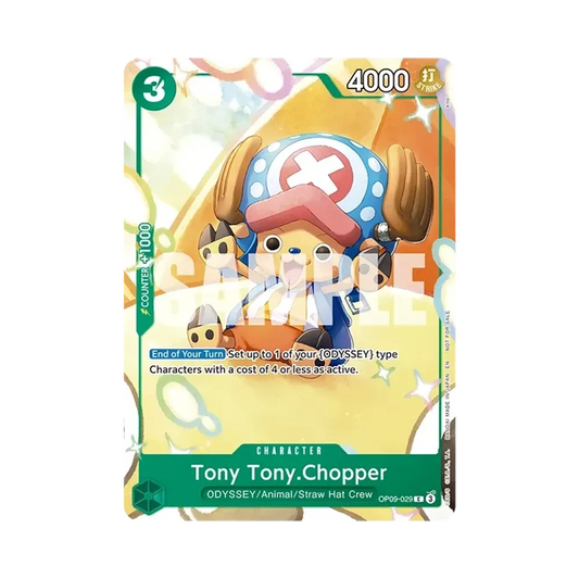 【PSA10】 Tony Tony.Chopper C [OP09-029][Englische Version](Promokarte "ONE PIECE de Darasu CardgeMuserebureShon