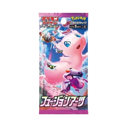 【S8】 Pokémon TCG: Sword & Shield Expansion Pack Fusion Arts Pack