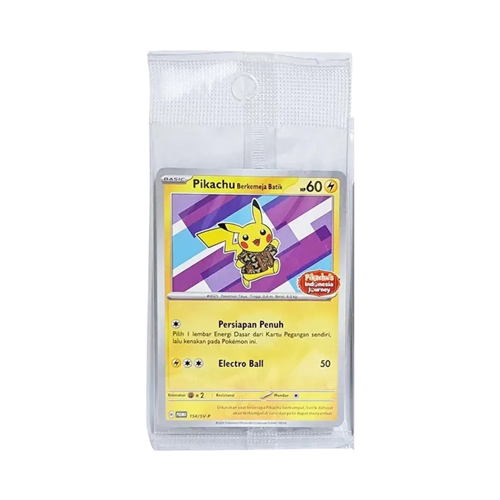 【Raw】 Pikachu im Batikhemd (Xatu-Muster) P [SV0P 154][Indonesische Version](Pikachu von Indonesien-Reise)