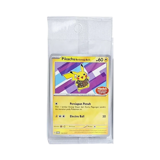 【Raw】 Pikachu che indossa una camicia batik (motivo Xatu) P [SV0P 154][Versione indonesiana](Pikachu del viaggio in Indonesia)