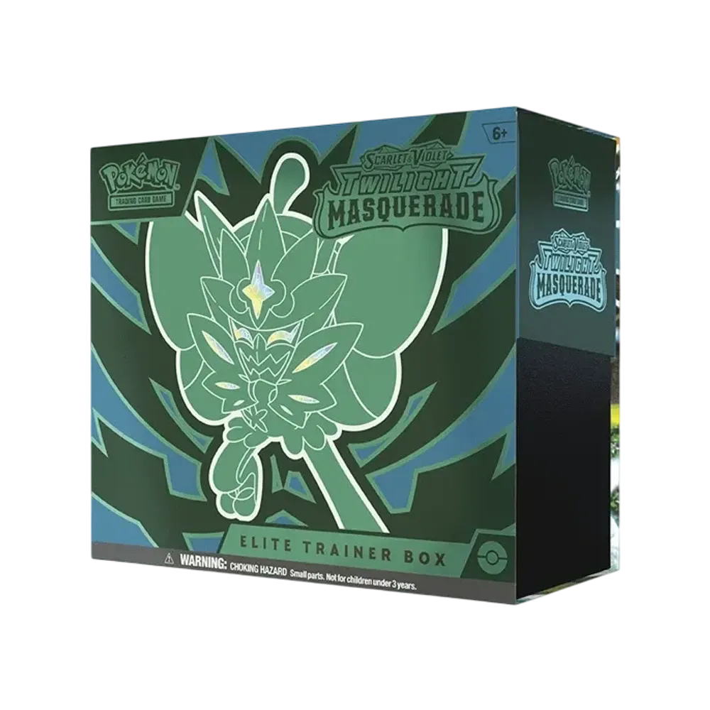 【For pricing, please contact us via Instagram DM】 TWM Pokémon TCG (English Version)Scarlet & Violet Twilight Masquerade Elite Trainer Box