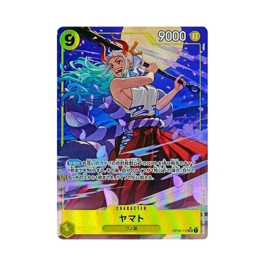 【Raw】 Yamato SR0P [OP04-112](Premium Booster"ONE PIECE CARD THE BEST