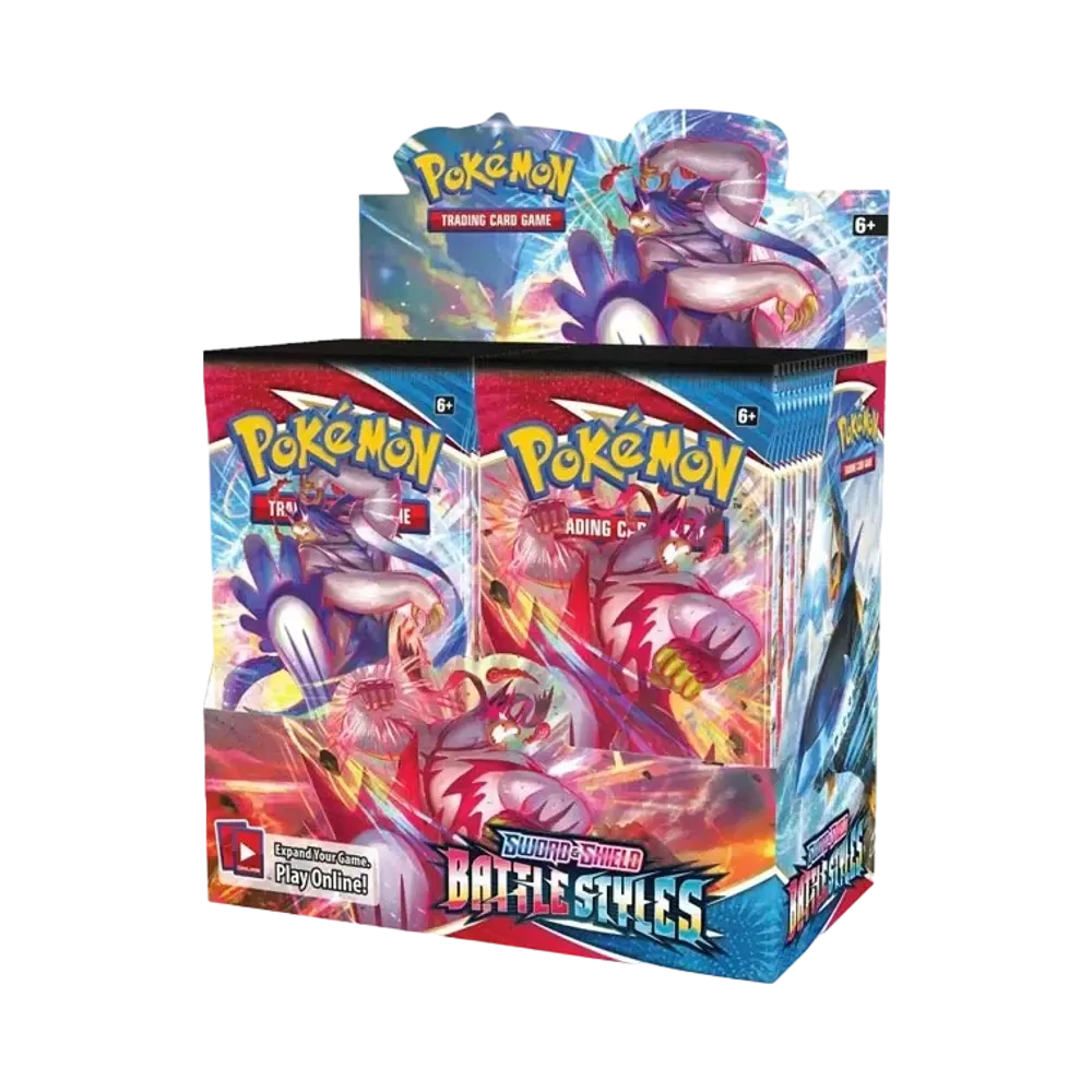 【For pricing, please contact us via Instagram DM】 BST Pokémon TCG (English Version) Sword & Shield Battle Styles Booster Display Box