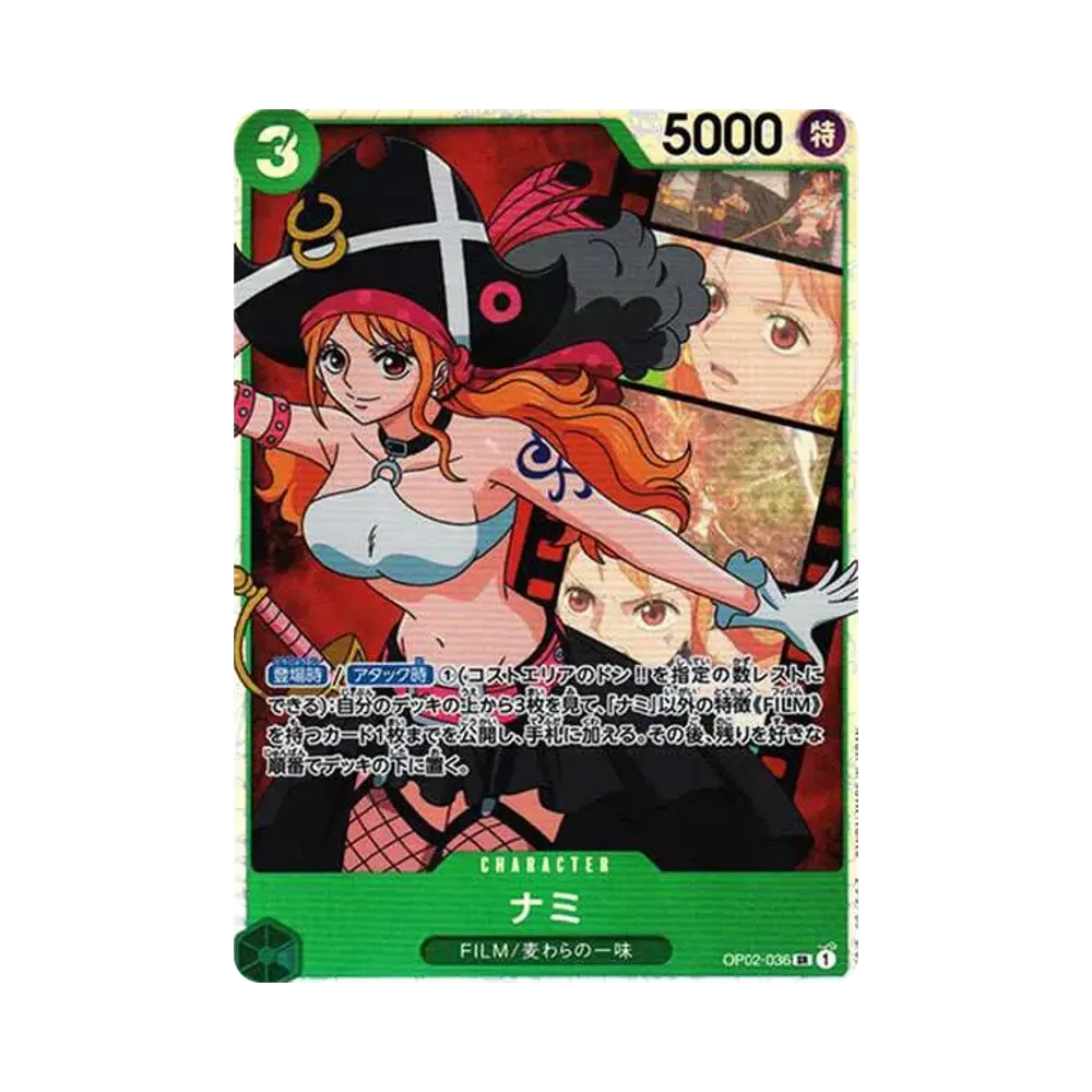 【Roh】 Nami SR [OP02-036] (Boosterpack OP002 "PARAMOUNT WAR