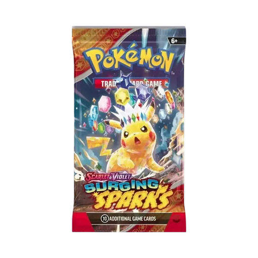 【SSP EN0DB】 Pokémon TCG (Versione Inglese) Scarlet & Violet Surging Sparks Display di buste rinforzate