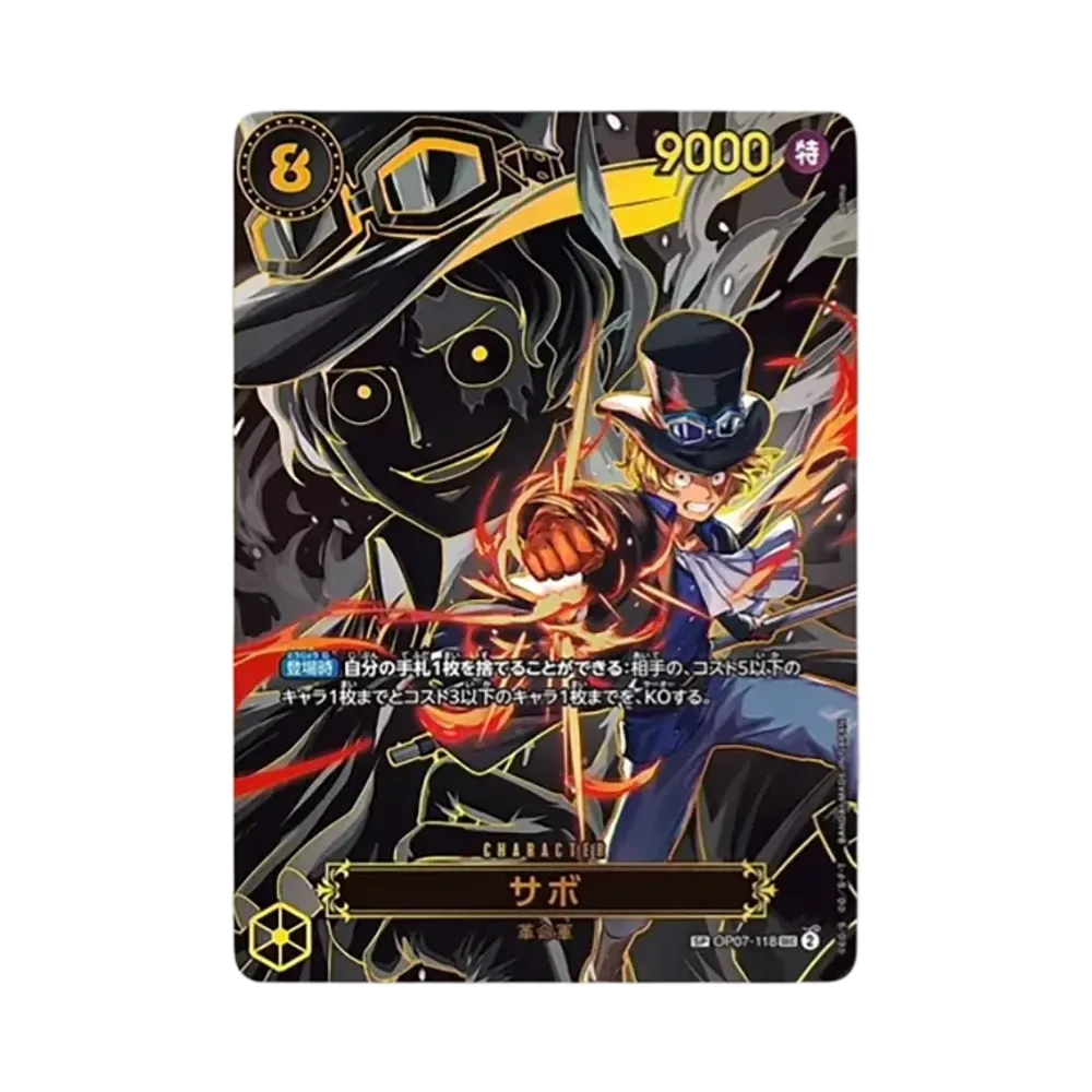 【PSA10】 Sabo SEC0SPC [OP07-118](Booster Pack OP013 "PORTANDO AVANTI LA SUA VOLONTÀ