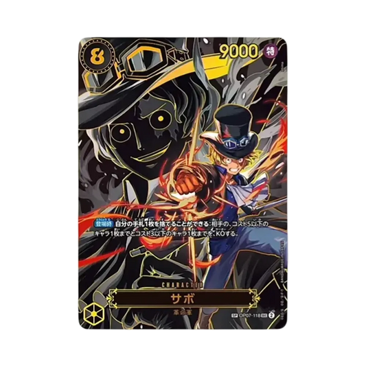 【Raw】 Sabo SEC0SPC [OP07-118](Booster Pack OP013 "PORTANDO AVANTI LA SUA VOLONTÀ