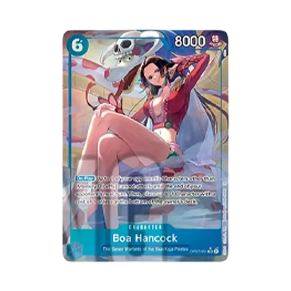 【PSA10】 Boa Hancock SR0P [OP07-051] Englische Version (ONE PIECE CARD GAME "Seven Warlords-Ordner-Set