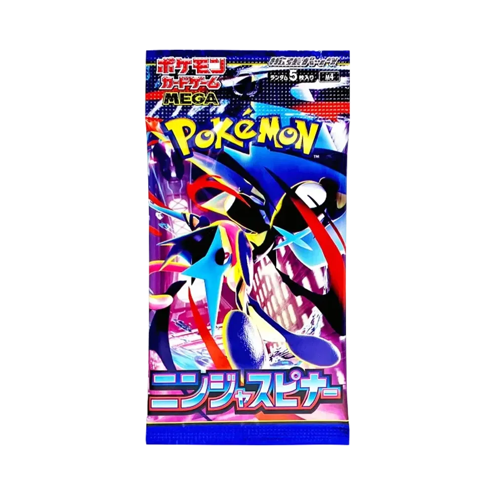 【M4】 Pokémon-Sammelkartenspiel: Mega-Entwicklung-Erweiterungspaket Ninja-Spinner-Pack