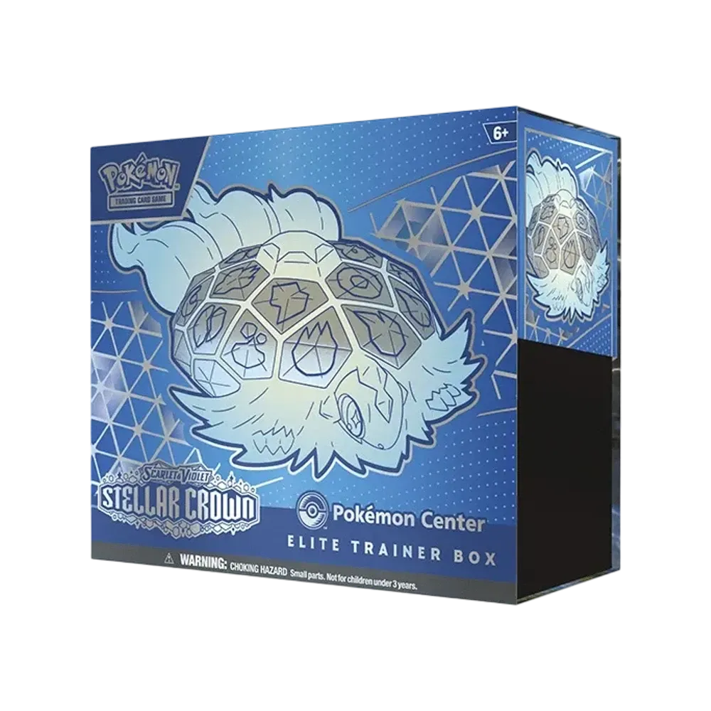 【For pricing, please contact us via Instagram DM】 SCR Pokémon TCG (English Version)Scarlet & Violet Stellar Crown Pokémon Center Elite Trainer Box