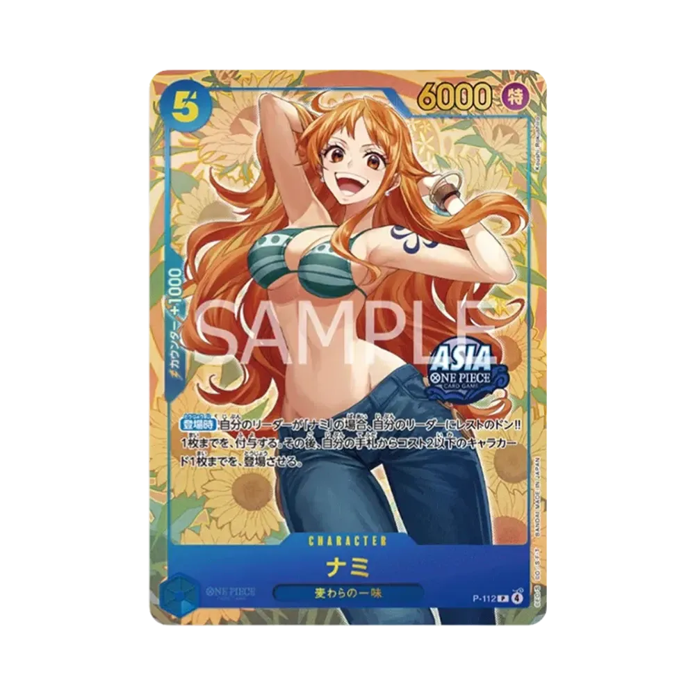 【PSA10】 Nami P [P-112][Asiatische Version](Promokarte "Mini-Tin-Pack-Set Vol. 2