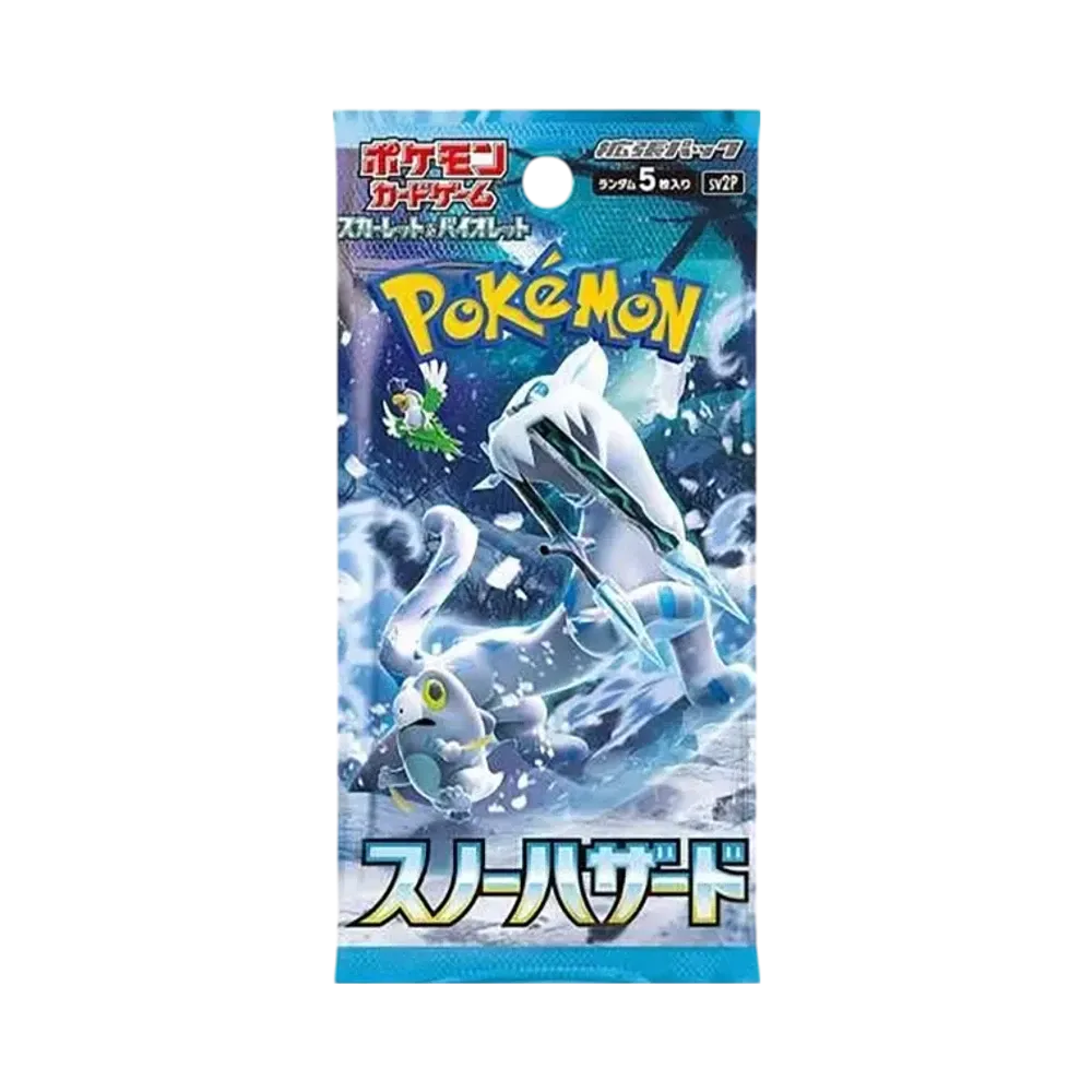 【SV2P】 Espansione Pokémon TCG Snow Hazard Pack (Snow Hazard & Clay Burst)