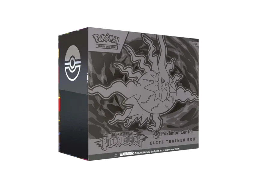 Pokémon Trading Card Game MEGA (English version) Mega Evolution "Pitch Black Pokémon Center Elite Trainer Box" pkmn0tcg0en0PBL0DPB