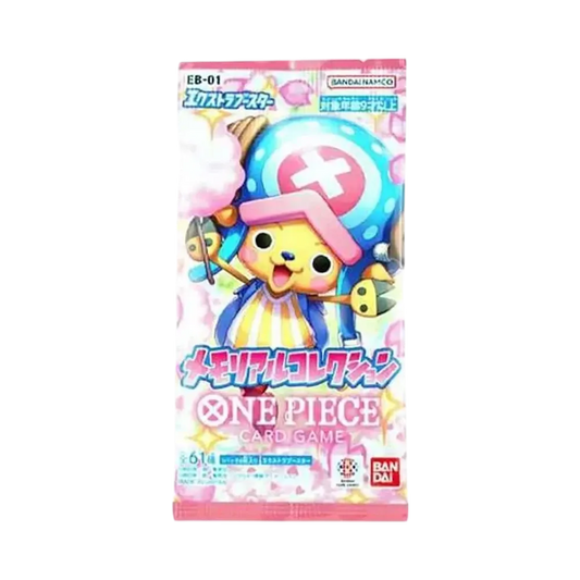 ONE PIECE Card Game Pacchetto Extra Booster Memorial Collection