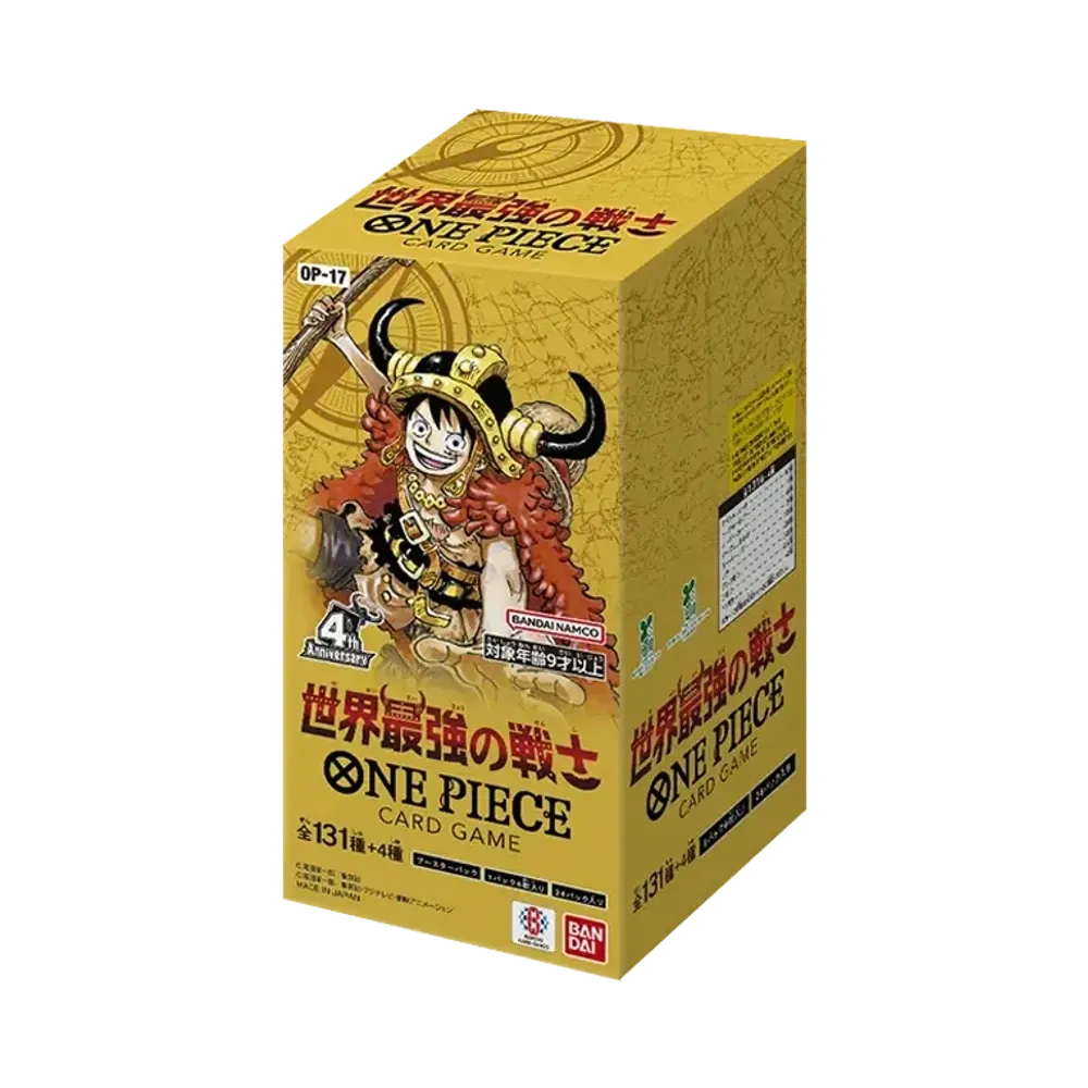 【OP-17】 ONE PIECE Card Game Booster Pack The World's Strongest Warriors Box