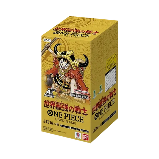 【OP-17】 ONE PIECE Card Game Boosterpack „Die stärksten Krieger der Welt“-Box