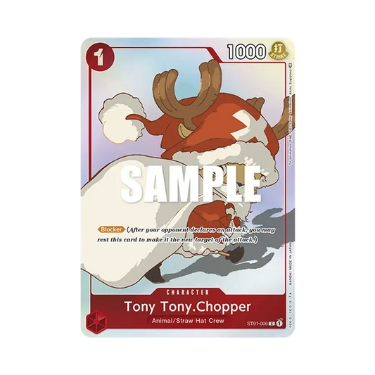 【Raw】 Tony Tony.Chopper C [ST01-006][Versione inglese](Carta promozionale "GiftCollection 2023