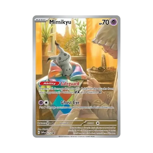 【Raw】 Mimikyu [SVP EN 075][Englische Version](Karmesin & Purpur"Promokarte