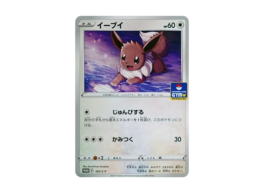 【Raw】 Eevee: Promo P [S-P 163](Pokemon Card Game Sword & Shield 「Promo Card Pack Vol. 5」)