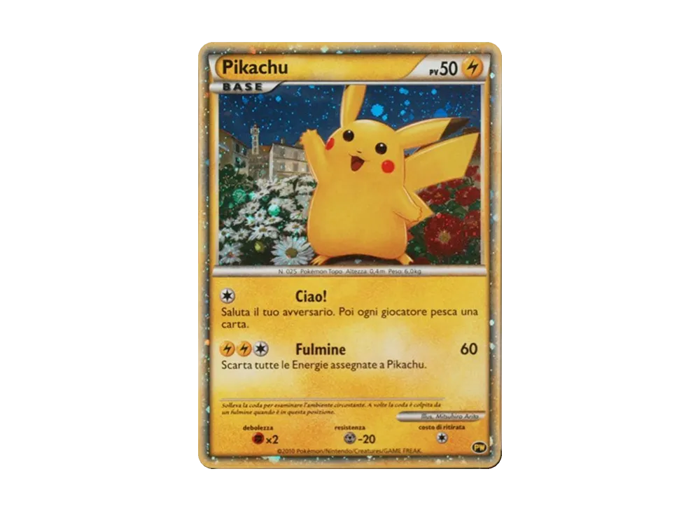 【PSA10】Pikachu Italy [PW]\(Pokemon Card LEGEND「Pikachu World」)