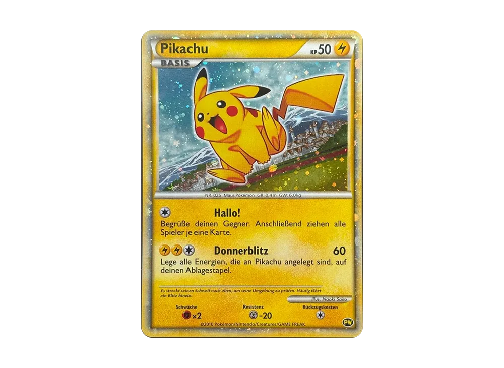 【PSA10】 Pikachu Germany [PW](Pokemon Card LEGEND"Pikachu World