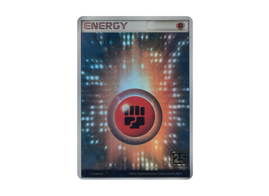 【PSA10】 Basic Fighting Energy :25th Holo [ADV](Pokemon Card 25th "CreaturesDeck